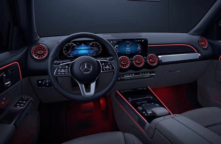 Dashboard View of the 2022 Mercedes-Benz GLB