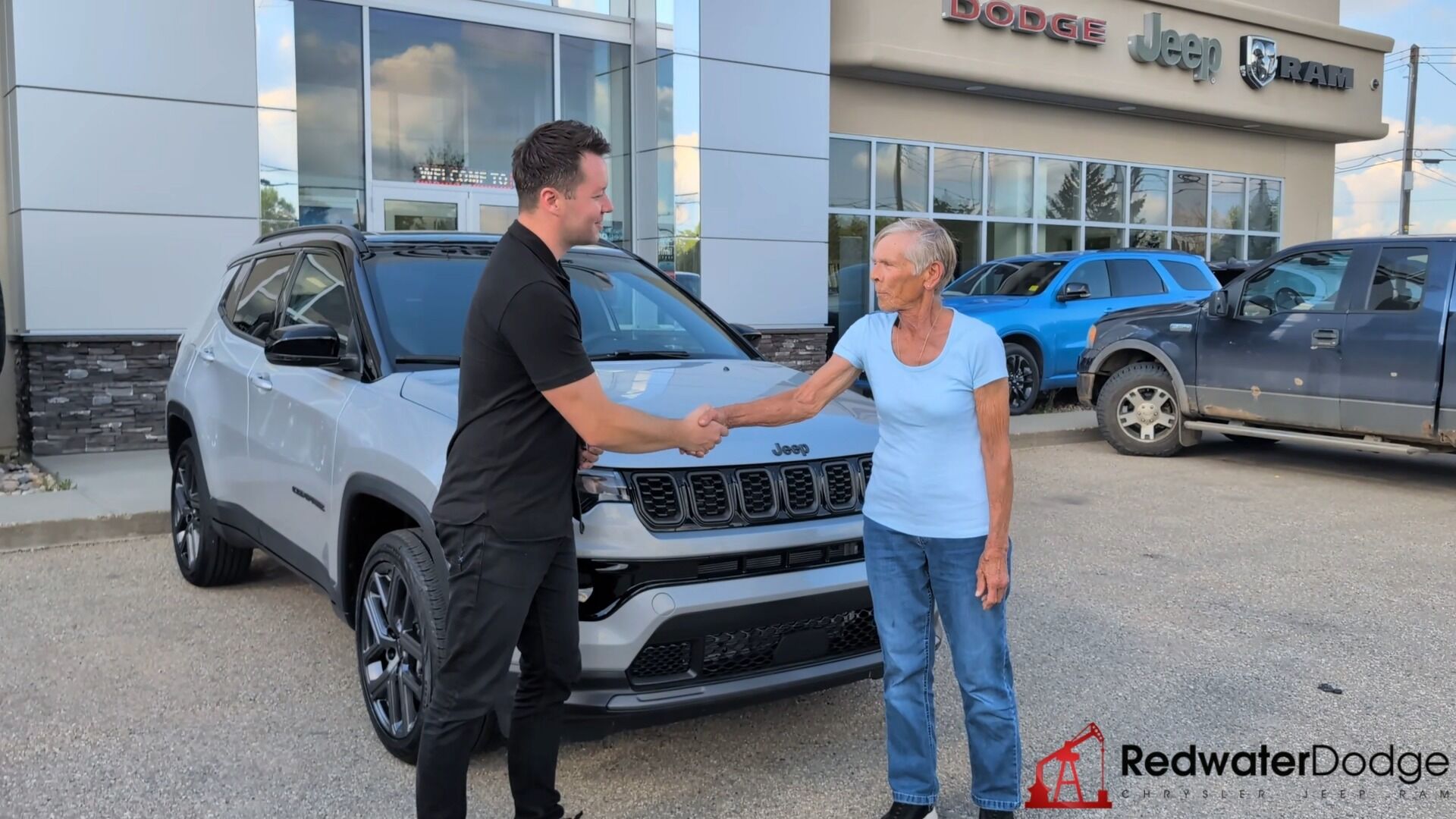 Pat and Adam at Redwater Dodge