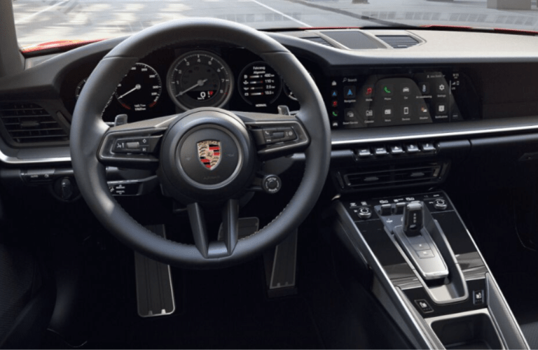 2022 Porsche 911 steering wheel