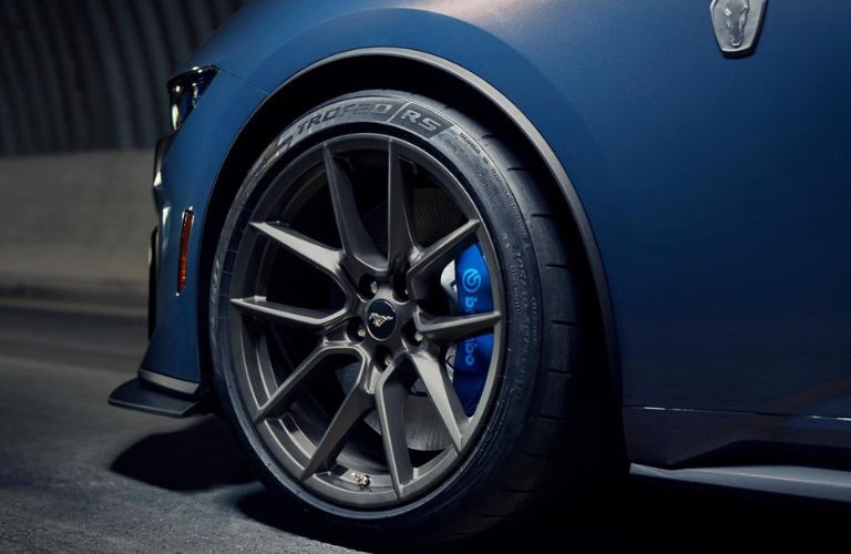 2025 Ford Mustang Dark Horse wheel and tire