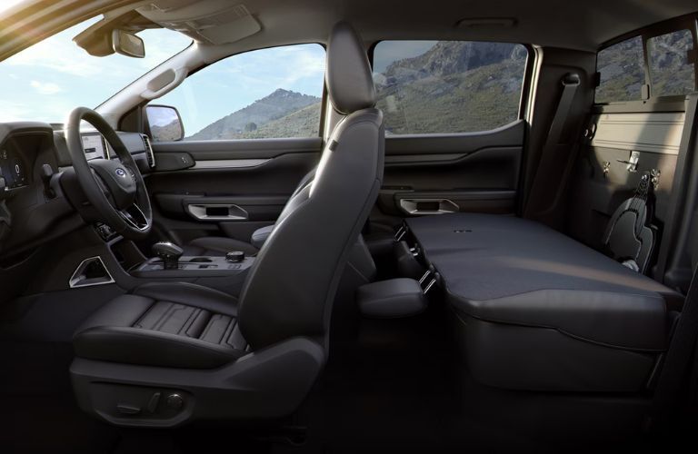 2025 Ford Ranger cabin view