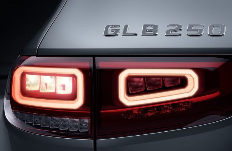 Taillight of the 2022 Mercedes-Benz GLB 250 4MATIC