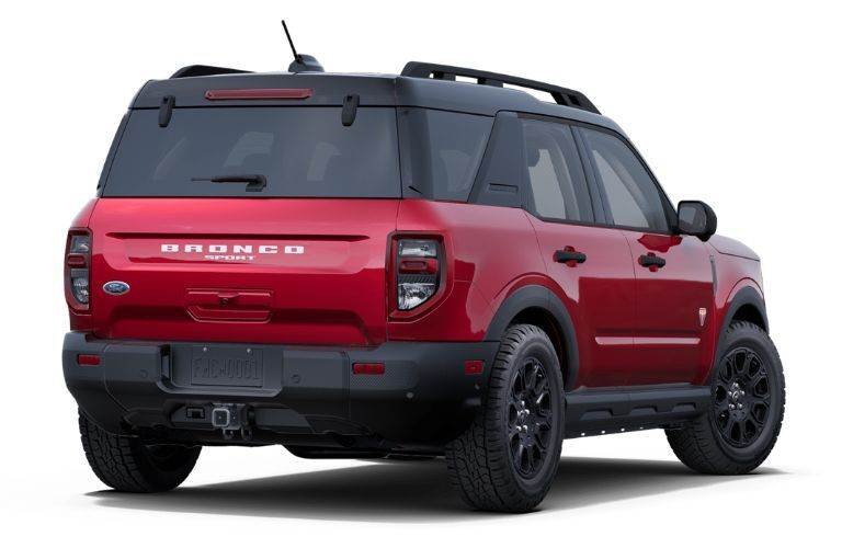 2025 Ford Bronco Sport Badlands back and side view