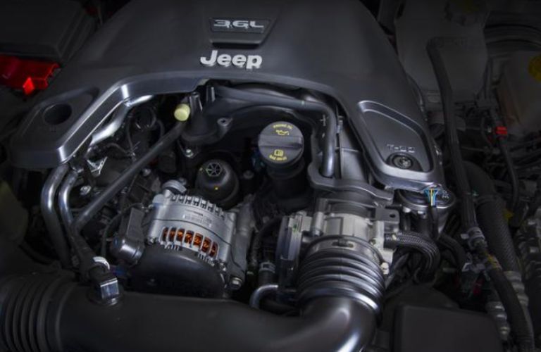 2020 Jeep Wrangler engine