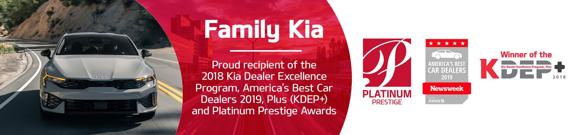 Family Kia of St. Augustine FL awards and accolades