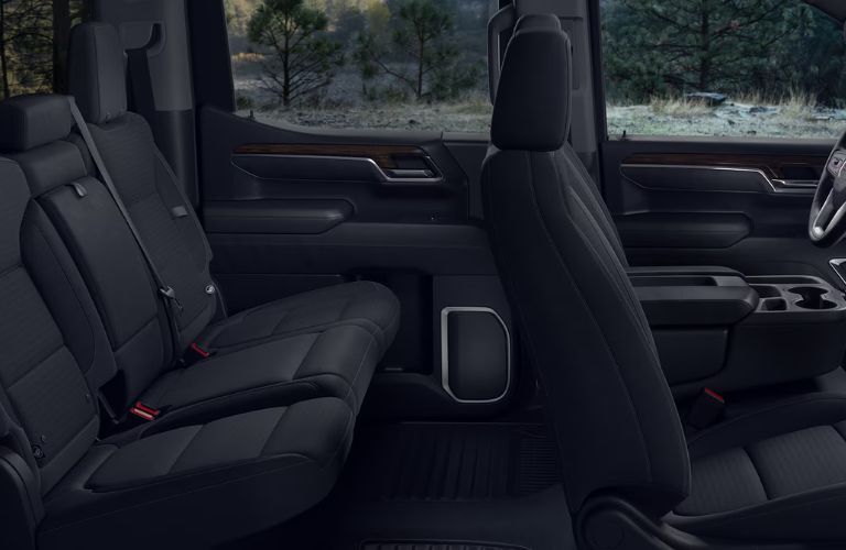 Seating in the GMC Sierra 1500