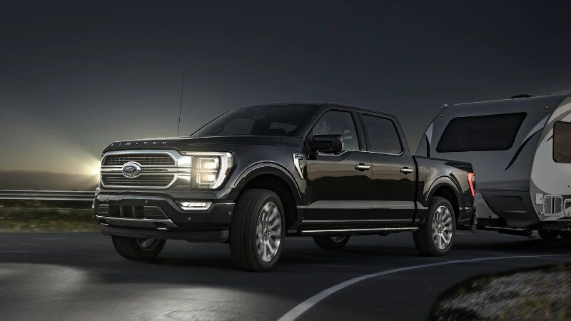 A new hybrid truck near Washington, D.C.