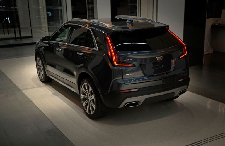 Rear view of the 2020 Cadillac XT4