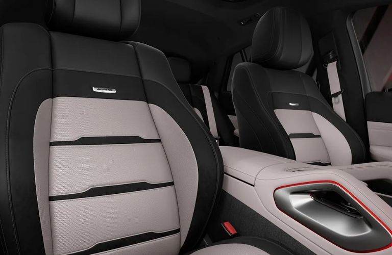 Front seats view of the 2024 Mercedes_AMG GLE 53 Coupe