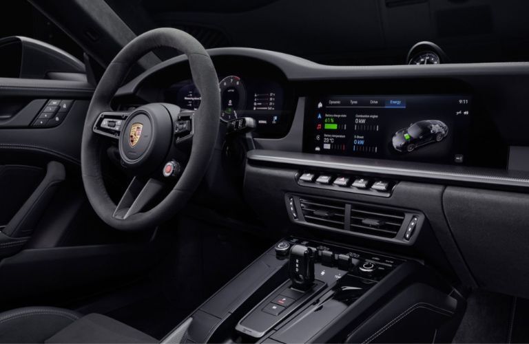 2025 Porsche 911 interior front dash