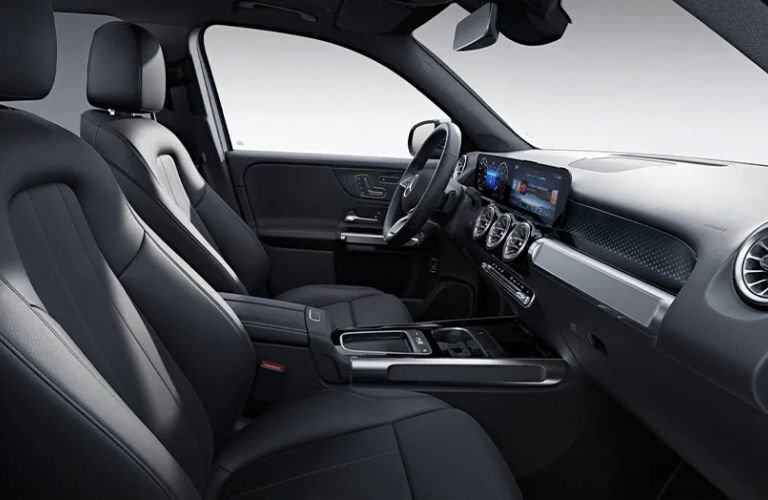 front seat view of the 2026 Mercedes-Benz GLB 250 SUV