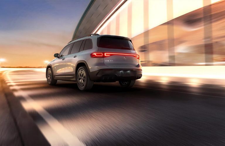 rear view image of the 2024 Mercedes-Benz EQB SUV