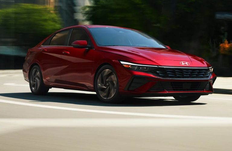 2026 Hyundai Elantra front and side angle