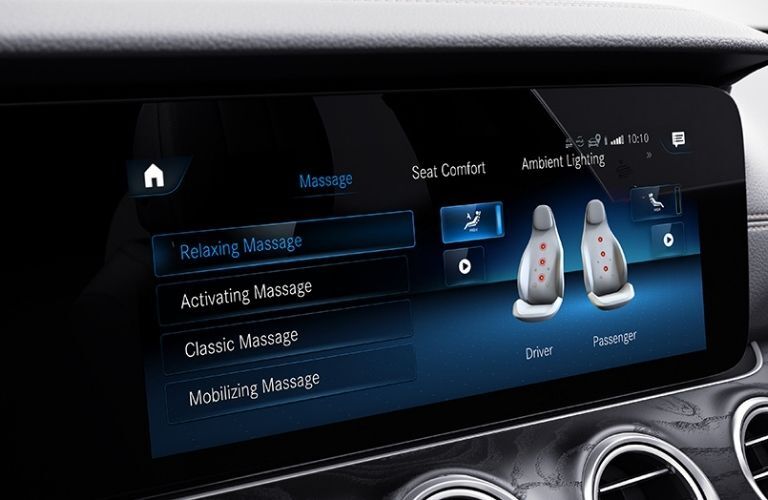 2022 MB E 350 Sedan display