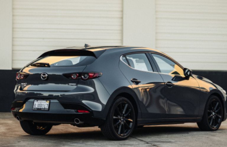 2020 Mazda3  side and backview