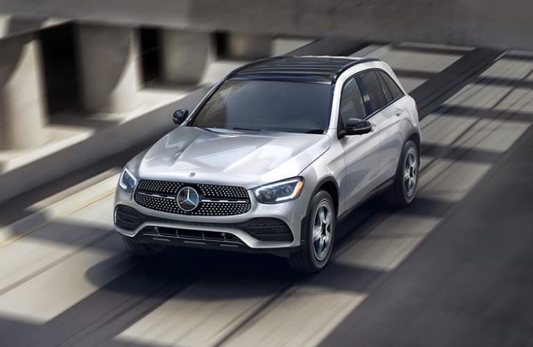 2022 Mercedes-AMG GLC SUV exterior top view