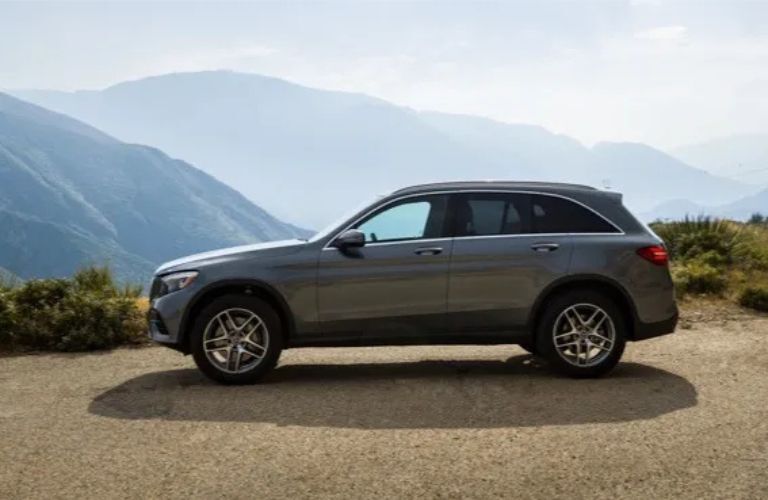 a Mercedes-Benz CPO SUV on a mountain