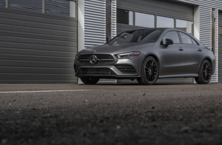 2021 Mercedes-Benz CLA Coupe side view