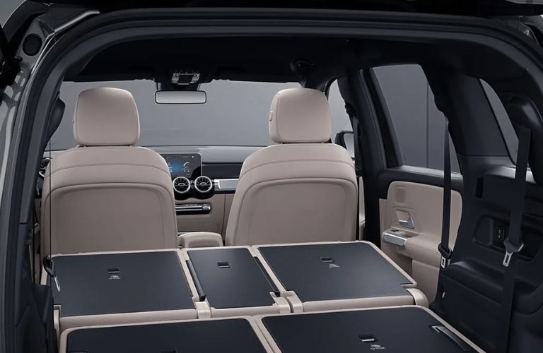 Cargo area of the 2024 Mercedes-Benz GLB
