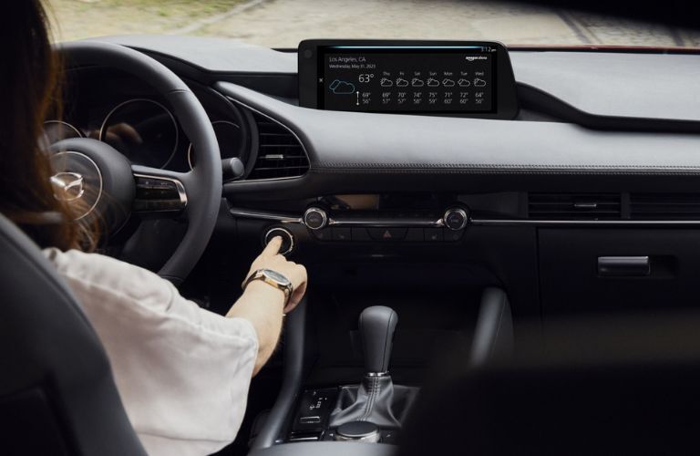 2026 Mazda3 Sedan front interior