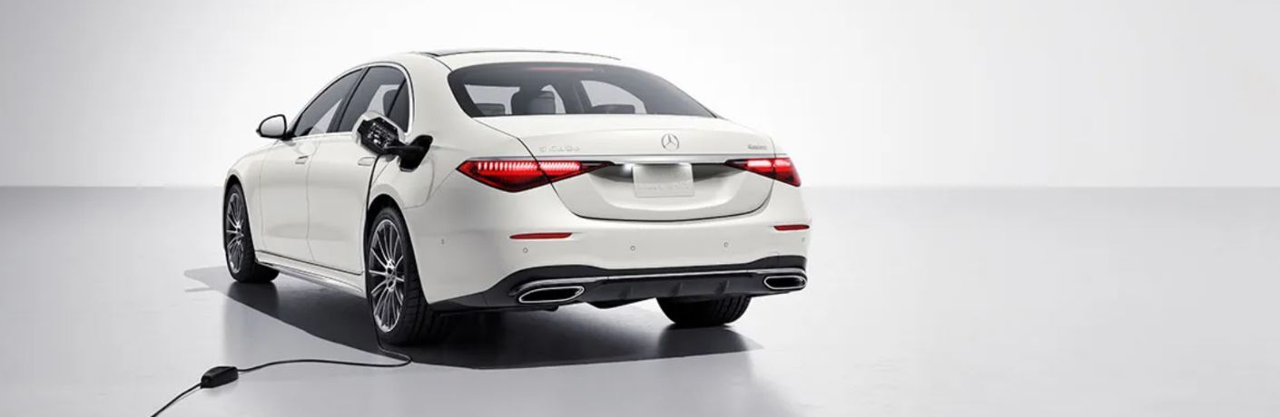 rear view of a Mercedes-Benz Plug-In Hybrid