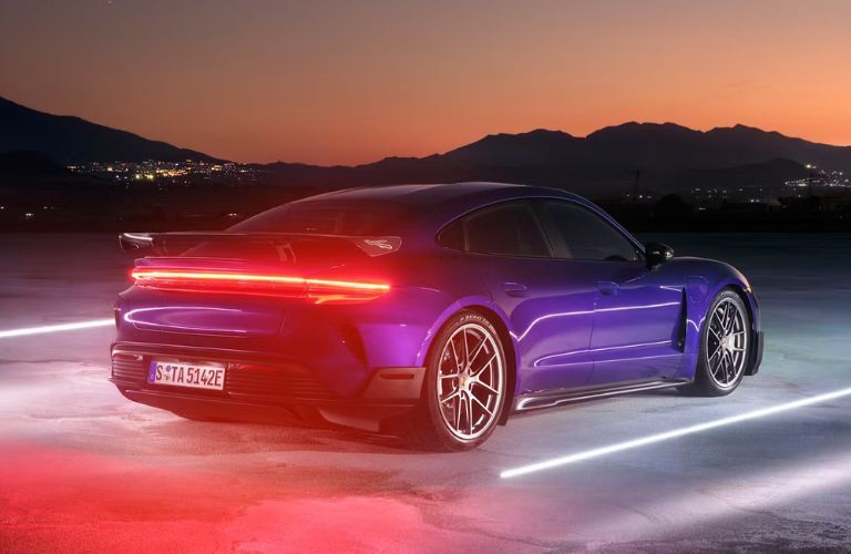 2024 Porsche Taycan exterior rear view