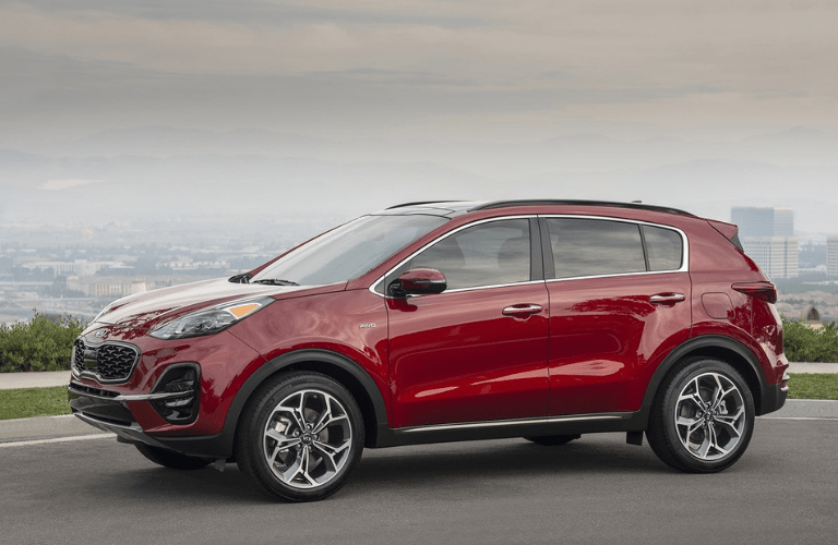 2022 Kia Sportage side view