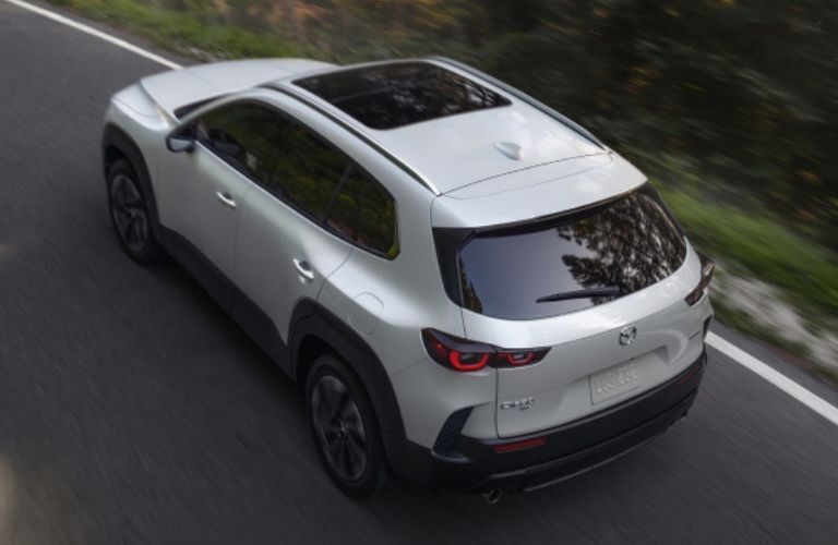 2026 Mazda CX-50 Hybrid three-angled view from the top