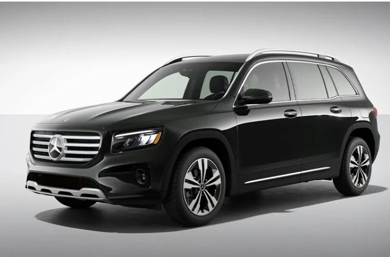 2026 Mercedes-Benz GLB 250 SUV front and side angle