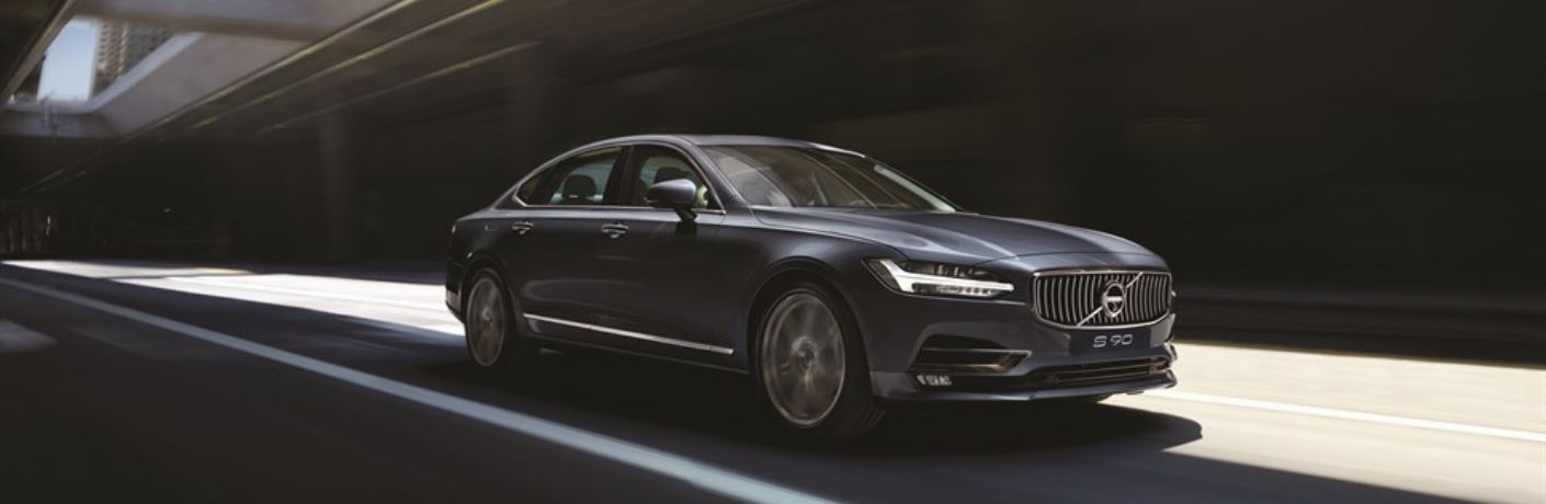 2022 Volvo S90 on road