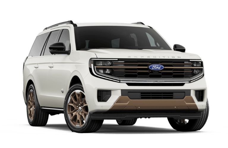 2027 Ford Expedition King Ranch front view on white