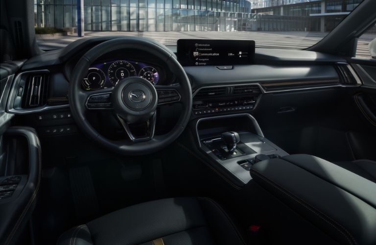 dashboard view of the 2025 Mazda CX-90
