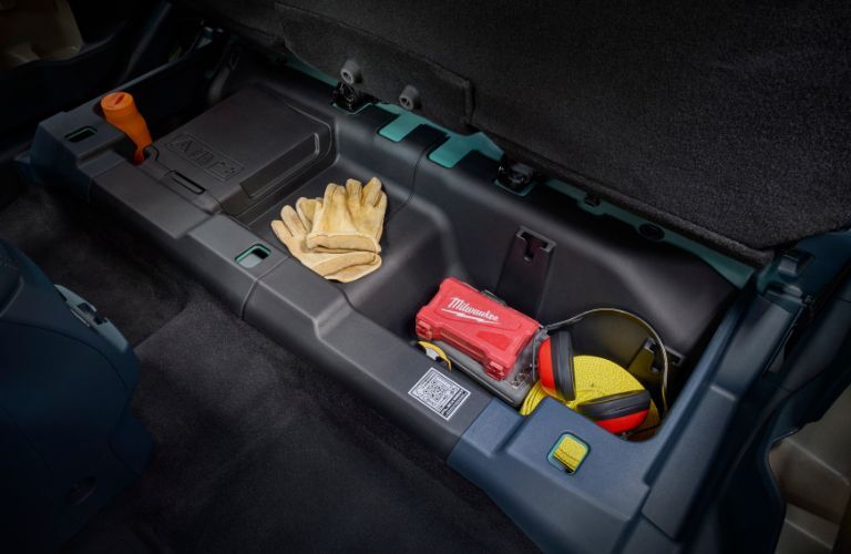 convenient storage in the 2025 Ford Maverick