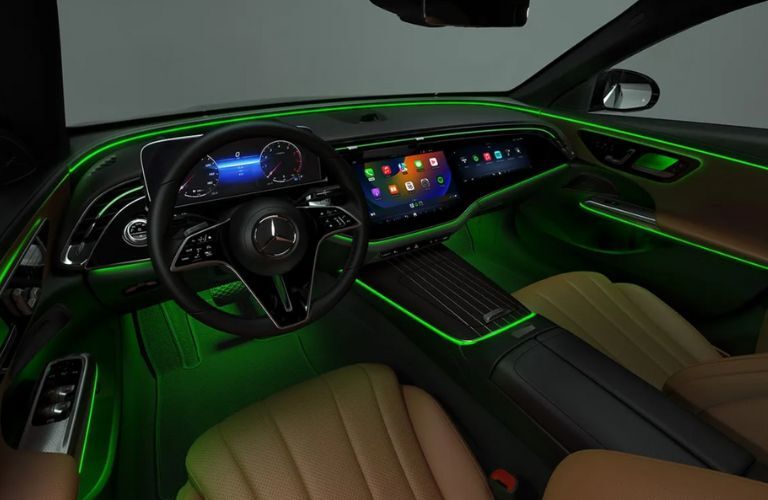 cockpit of the 2024 Mercedes-Benz E-Class 4MATIC Sedan