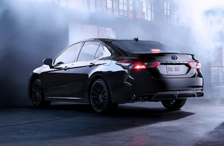 2022 Toyota SE Hybrid Nightshade Edition in Midnight Black Metallic