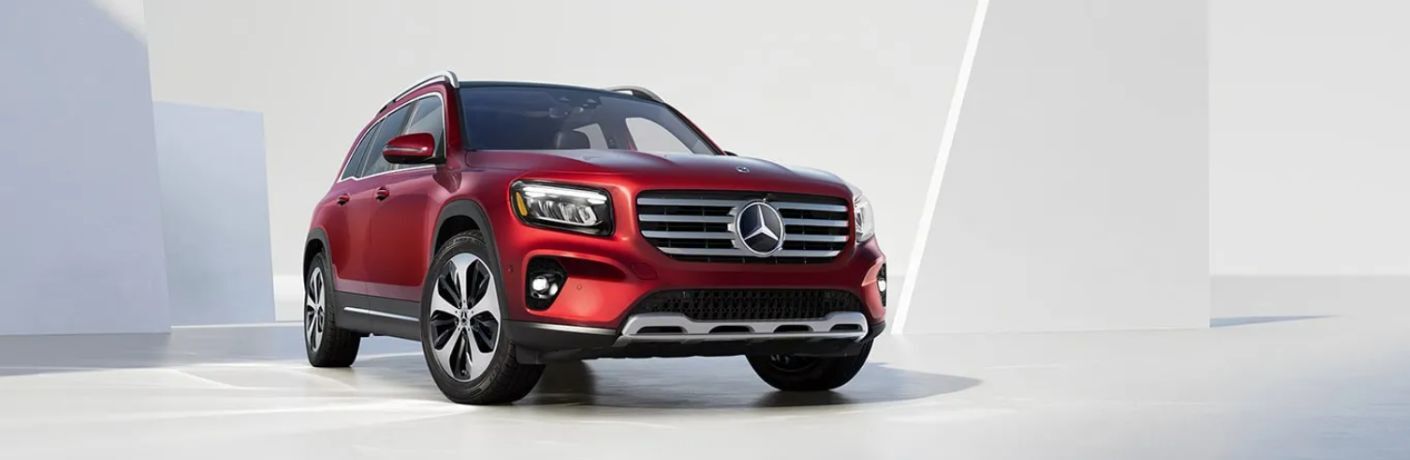 front view of the 2026 Mercedes-Benz GLB SUV