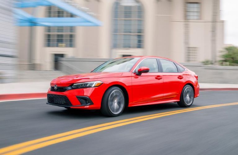2023 Honda Civic on road