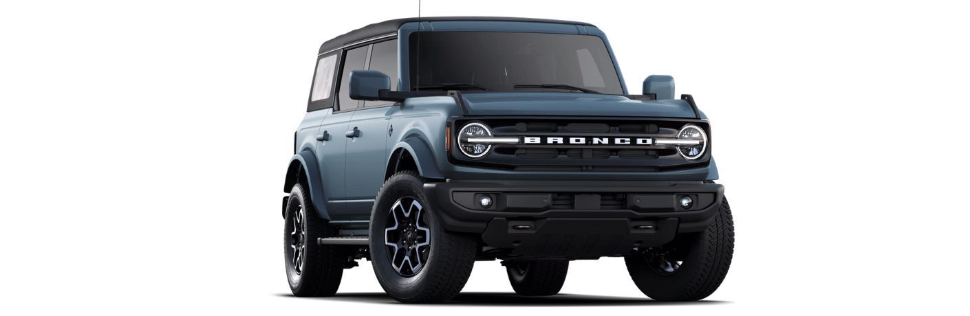 2025 Ford Bronco Outer Banks on white