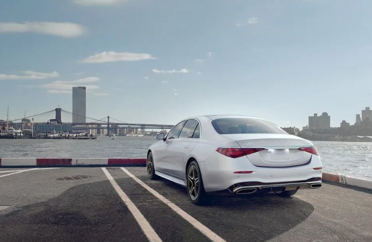 rear view of the 2025 Mercedes-Benz S-Class