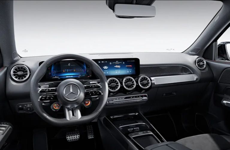 dashboard of the 2025 Mercedes-Benz AMG GLB 35 SUV
