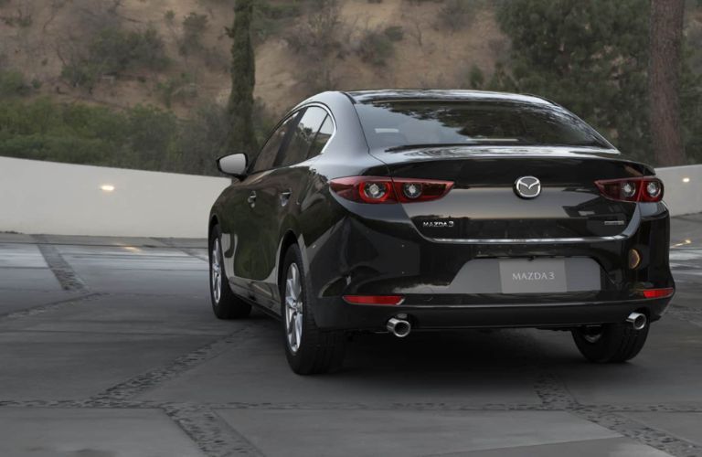 Rear view of the 2024 Mazda3 Sedan 2.5 S