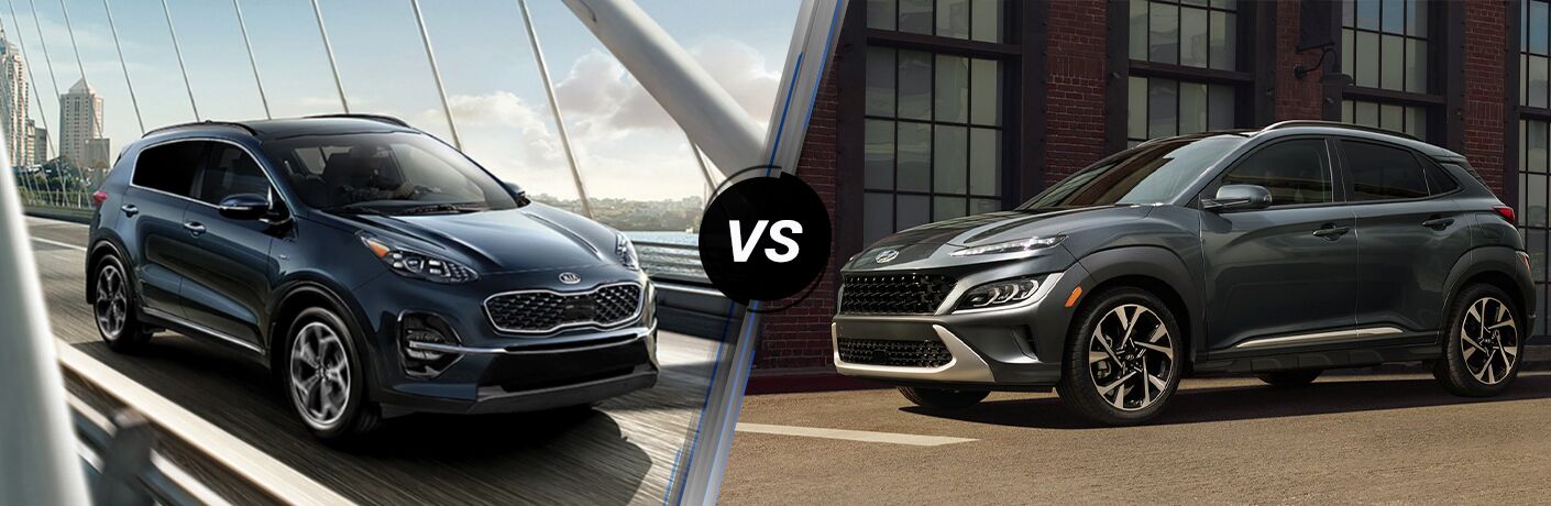 2022 Kia Sportage vs 2022 Hyundai Kona