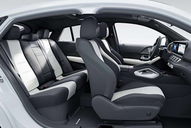 The sumptuous seating in the 2026 Mercedes-Benz GLE 350 Coupe