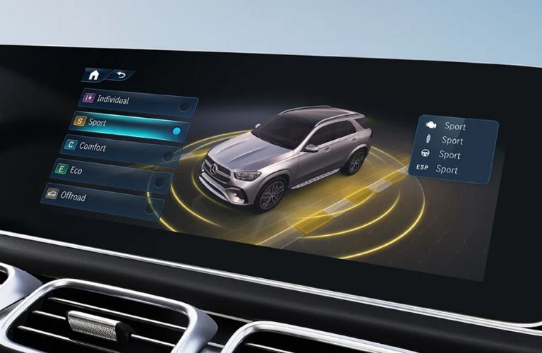 drive modes of the 2025 Mercedes-Benz GLE SUV