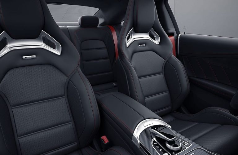 2022 Mercedes-AMG C 43 Coupe performance front seats