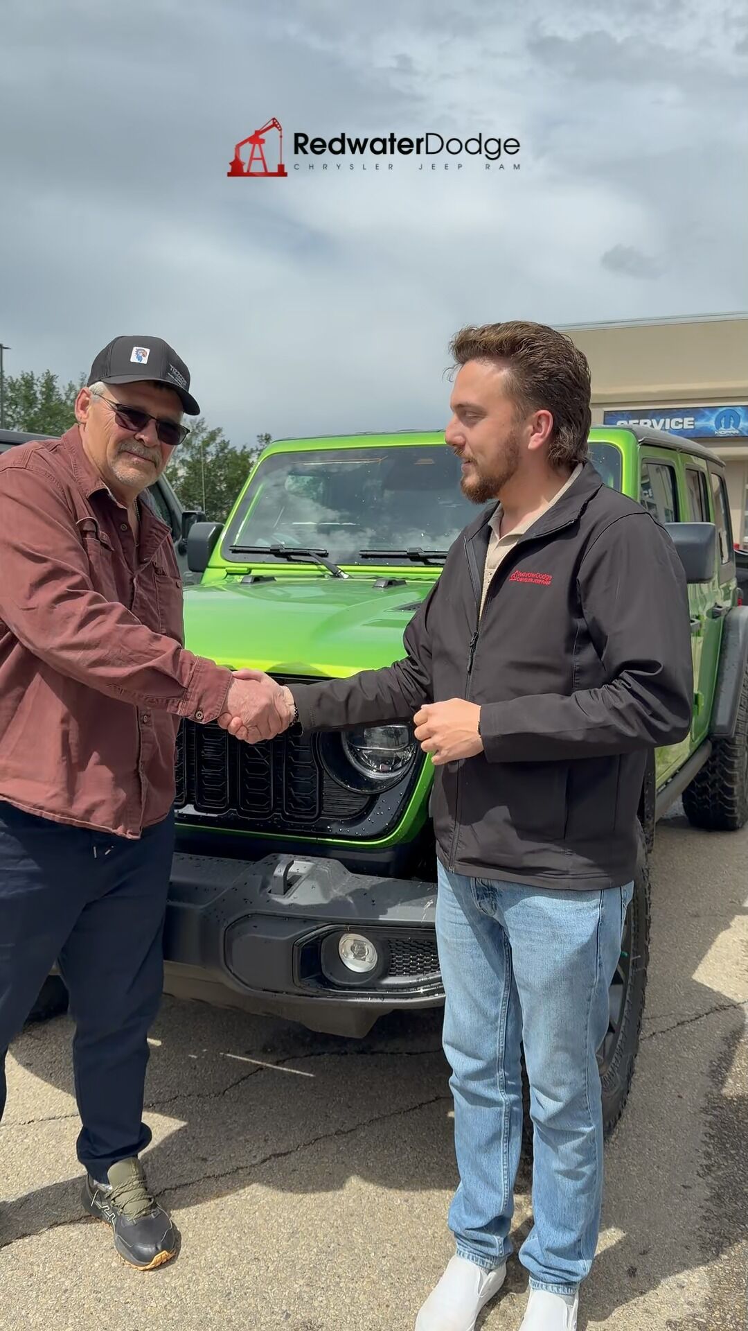 Jarod's Happy Customer Warren