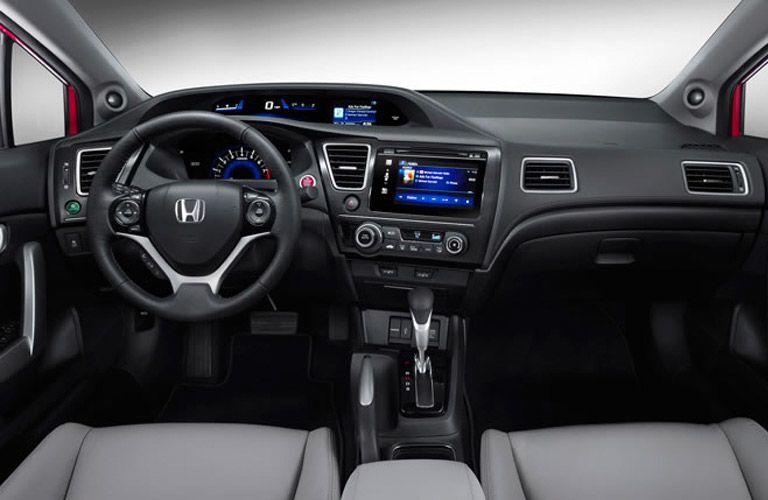 Interior of Honda Civic