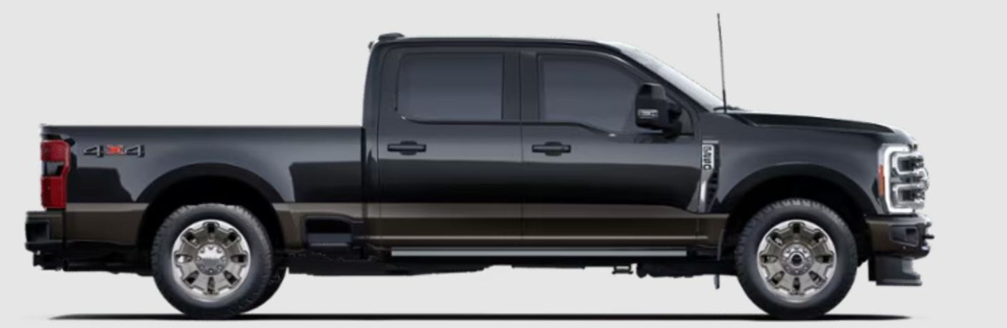 2025 Ford F-250 King Ranch side view on white