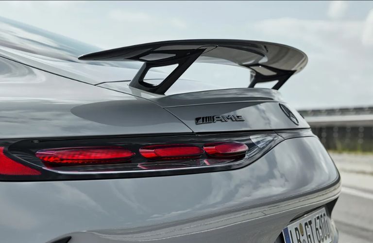 close up of the rear of the 2025 Mercedes-AMG GT 63 PRO 4MATIC®+ Concept Vehicle