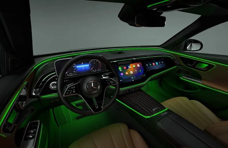 2024 Mercedes-Benz E-Class ambient lighting